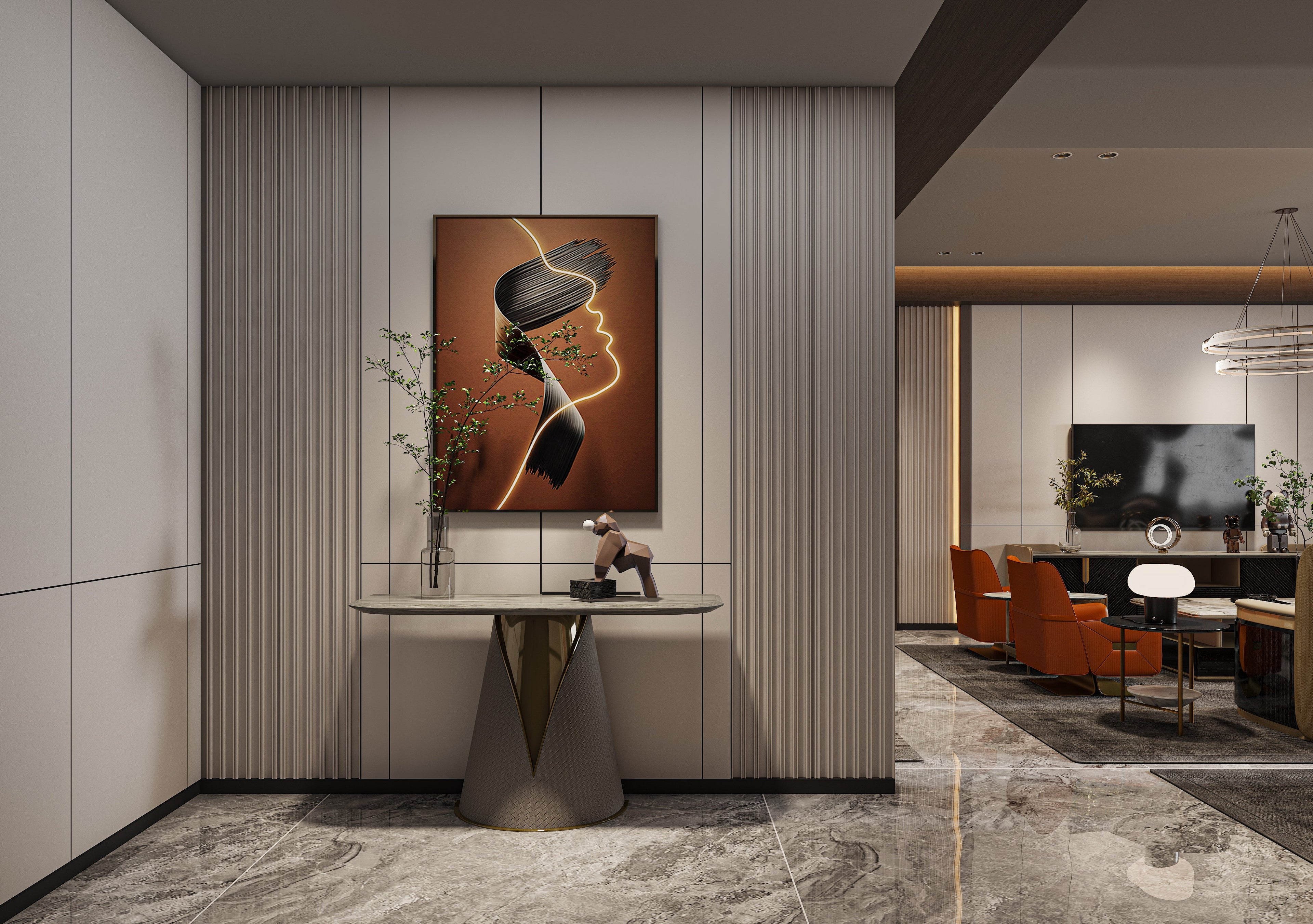 Entryway & Hall